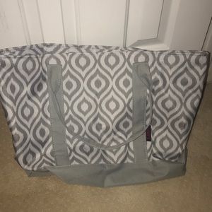 Grey NC STATE tote bag